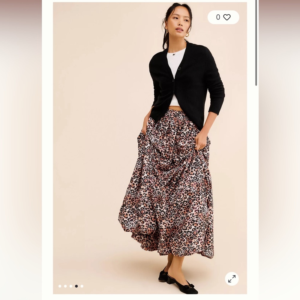 Maeve Bubble Maxi Skirt